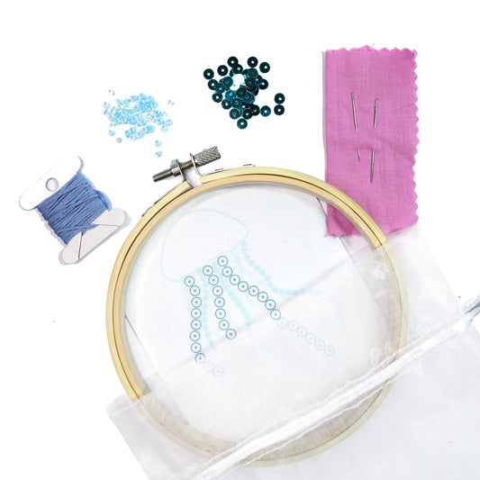 Kit de broderie - Méduse
