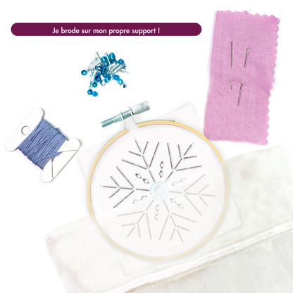 Kit de broderie - Flocon