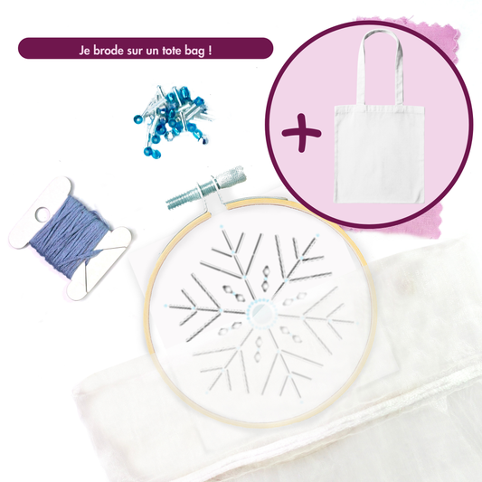 Kit de broderie - Flocon