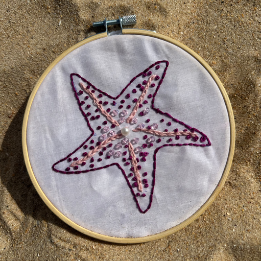 Kit de broderie - Etoile de mer