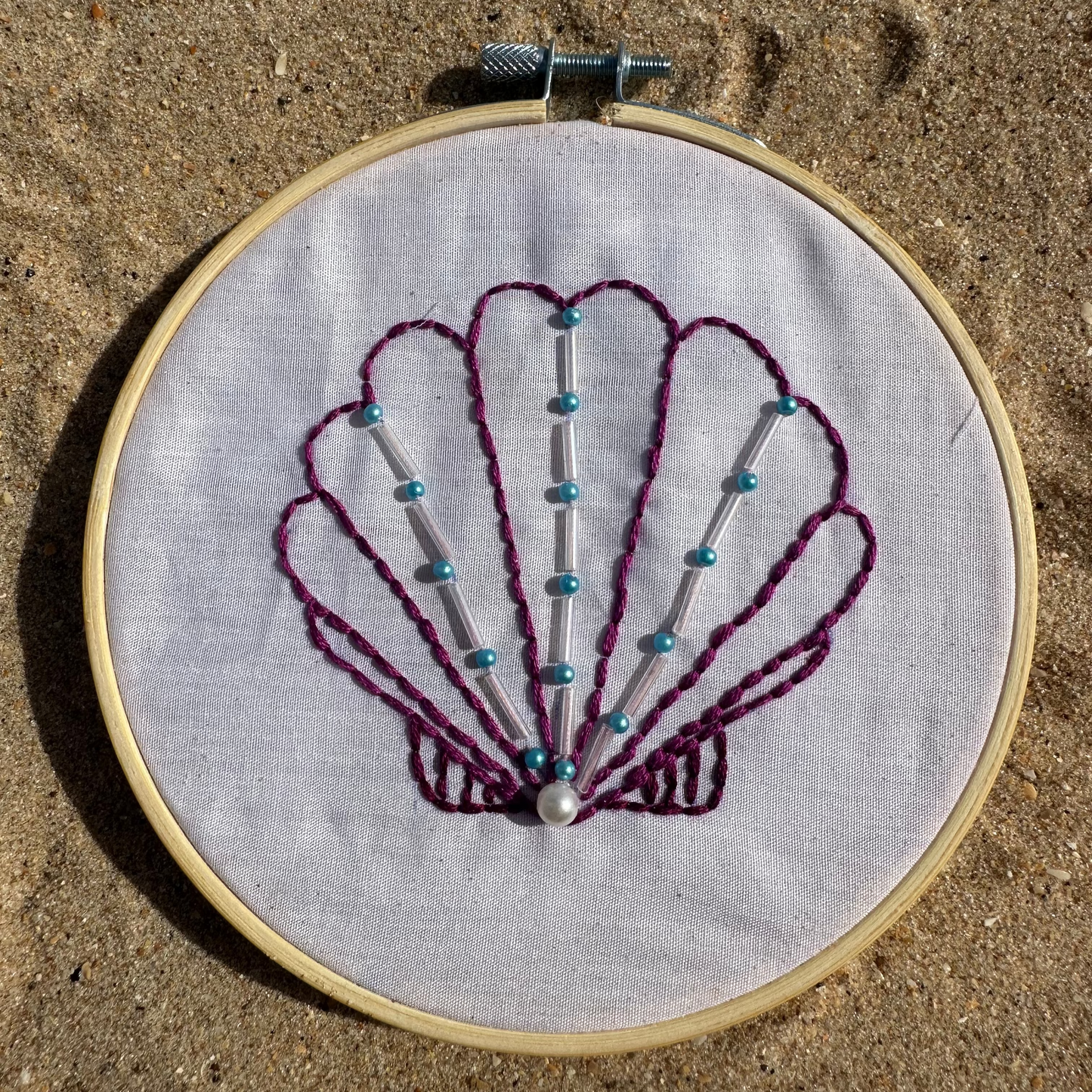 Kit de broderie - Coquillage